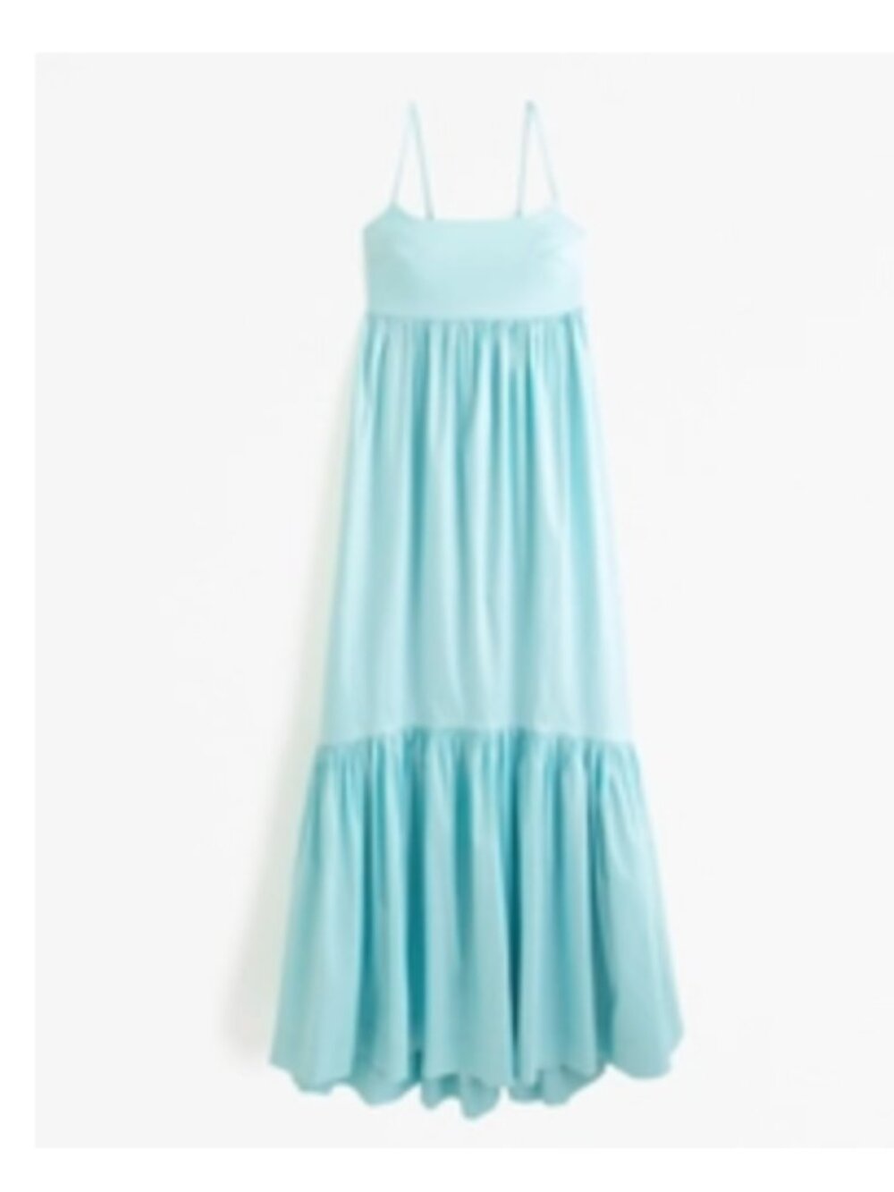 Abercrombie & Fitch Light Aqua Maxi Sundress